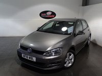 USED 2016 16 VOLKSWAGEN GOLF 1.6 MATCH EDITION TDI BMT 5d 109 BHP SAT NAV CRUISE PARK SENSORS &pound;0 TAX P/YEAR