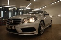 USED 2013 13 MERCEDES-BENZ A-CLASS 1.6 A200 BLUEEFFICIENCY AMG SPORT 5d 156 BHP STUNNING AUTOMATIC A CLASS MERCEDES WITH A GREAT SERVICE HISTORY