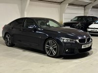 USED 2018 67 BMW 4 SERIES GRAN COUPE 3.0 430D M SPORT GRAN COUPE 4d 255 BHP OVER &pound;5,500 FACTORY FIT EXTRAS