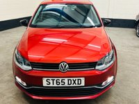 USED 2015 65 VOLKSWAGEN POLO 1.4 SE DESIGN TDi BLUEMOTION 5 DOOR 75 BHP SUPPLIED WITH A FULL MOT