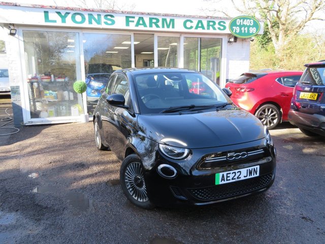 2022 22 Fiat 500e ICON 3d 117 BHP ALL ELECTRIC AUTOMATIC