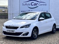 USED 2016 65 PEUGEOT 308 1.6 BLUE HDI S/S ALLURE 5d 120 BHP www.suffolkcarcentre.co.uk - Located at Lowestoft