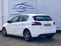 USED 2016 65 PEUGEOT 308 1.6 BLUE HDI S/S ALLURE 5d 120 BHP www.suffolkcarcentre.co.uk - Located at Lowestoft