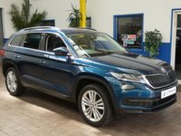 USED 2021 21 SKODA KODIAQ 1.5 SE L TSI DSG 5d 148 BHP 7 SEATS SAT NAV PART LEATHER PARKING SENSORS 1 OWNER 6 MONTHS GOLD WARRANTY