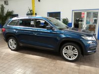 USED 2021 21 SKODA KODIAQ 1.5 SE L TSI DSG 5d 148 BHP 7 SEATS SAT NAV PART LEATHER PARKING SENSORS 1 OWNER 6 MONTHS GOLD WARRANTY