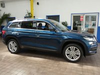 USED 2021 21 SKODA KODIAQ 1.5 SE L TSI DSG 5d 148 BHP 7 SEATS SAT NAV PART LEATHER PARKING SENSORS 1 OWNER 6 MONTHS GOLD WARRANTY