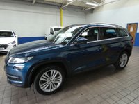 USED 2021 21 SKODA KODIAQ 1.5 SE L TSI DSG 5d 148 BHP 7 SEATS SAT NAV PART LEATHER PARKING SENSORS 1 OWNER 6 MONTHS GOLD WARRANTY