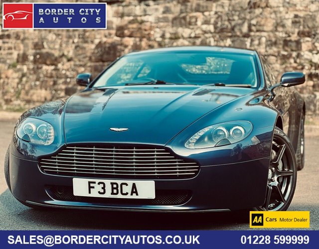 View our Aston Martin Vantage 4.3 V8 3d 380 BHP - (CHAUFFEURED HIRE ONLY NOT FOR SALE)