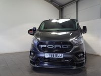 USED 2019 68 FORD TRANSIT CUSTOM 2.0 300 LIMITED P/V L1 H1 129 BHP STORM EDITION NO VAT AIR CON PARK SENSORS TOWBAR PLY LINED