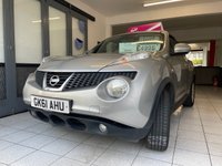 USED 2011 61 NISSAN JUKE 1.6 ACENTA PREMIUM 5d 117 BHP Great Value ULEZ Complaint Juke With Satellite Navigation And Reverse Camera.