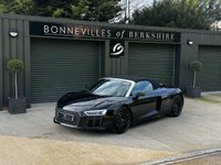 USED 2016 66 AUDI R8 5.2 SPYDER V10 QUATTRO 2d 533 BHP 