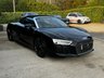 USED 2016 66 AUDI R8 5.2 SPYDER V10 QUATTRO 2d 533 BHP 