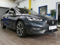 USED 2021 70 SEAT LEON 1.5 ETSI EVO FR SPORT DSG MHEV 5d 148 BHP ANDROID APPLE CARPLAY SAT NAV PART LEATHER INTERIOR CRUISE CONTROL PARKING SENSORS 1 OWNER SERVICE HISTORY 6 MONTHS GOLD WARRANTY