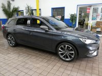 USED 2021 70 SEAT LEON 1.5 ETSI EVO FR SPORT DSG MHEV 5d 148 BHP ANDROID APPLE CARPLAY SAT NAV PART LEATHER INTERIOR CRUISE CONTROL PARKING SENSORS 1 OWNER SERVICE HISTORY 6 MONTHS GOLD WARRANTY