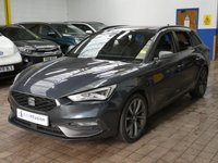 USED 2021 70 SEAT LEON 1.5 ETSI EVO FR SPORT DSG MHEV 5d 148 BHP ANDROID APPLE CARPLAY SAT NAV PART LEATHER INTERIOR CRUISE CONTROL PARKING SENSORS 1 OWNER SERVICE HISTORY 6 MONTHS GOLD WARRANTY
