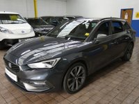 USED 2021 70 SEAT LEON 1.5 ETSI EVO FR SPORT DSG MHEV 5d 148 BHP ANDROID APPLE CARPLAY SAT NAV PART LEATHER INTERIOR CRUISE CONTROL PARKING SENSORS 1 OWNER SERVICE HISTORY 6 MONTHS GOLD WARRANTY