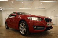 USED 2017 17 BMW 2 SERIES 2.0 220D XDRIVE SPORT 2d 188 BHP With great factory extras including Front & Rear Park Distance Control and BMW Advanced Loudspeaker System.