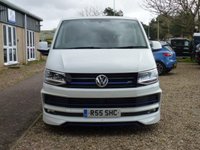 USED 2017 66 VOLKSWAGEN TRANSPORTER 2.0 T30 TDI KOMBI HIGHLINE BMT 201 BHP www.suffolkcarcentre.co.uk - Located at Reydon