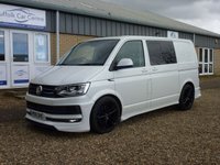 USED 2017 66 VOLKSWAGEN TRANSPORTER 2.0 T30 TDI KOMBI HIGHLINE BMT 201 BHP www.suffolkcarcentre.co.uk - Located at Reydon