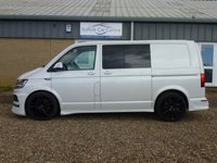 USED 2017 66 VOLKSWAGEN TRANSPORTER 2.0 T30 TDI KOMBI HIGHLINE BMT 201 BHP www.suffolkcarcentre.co.uk - Located at Reydon