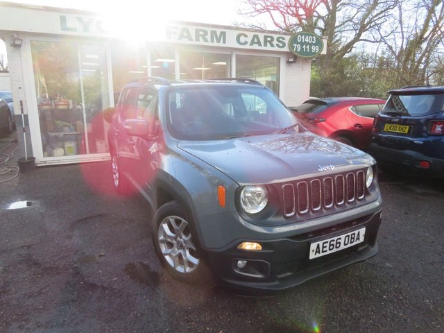 2016 66 Jeep Renegade 1.6 M-JET LONGITUDE 5d 118 BHP