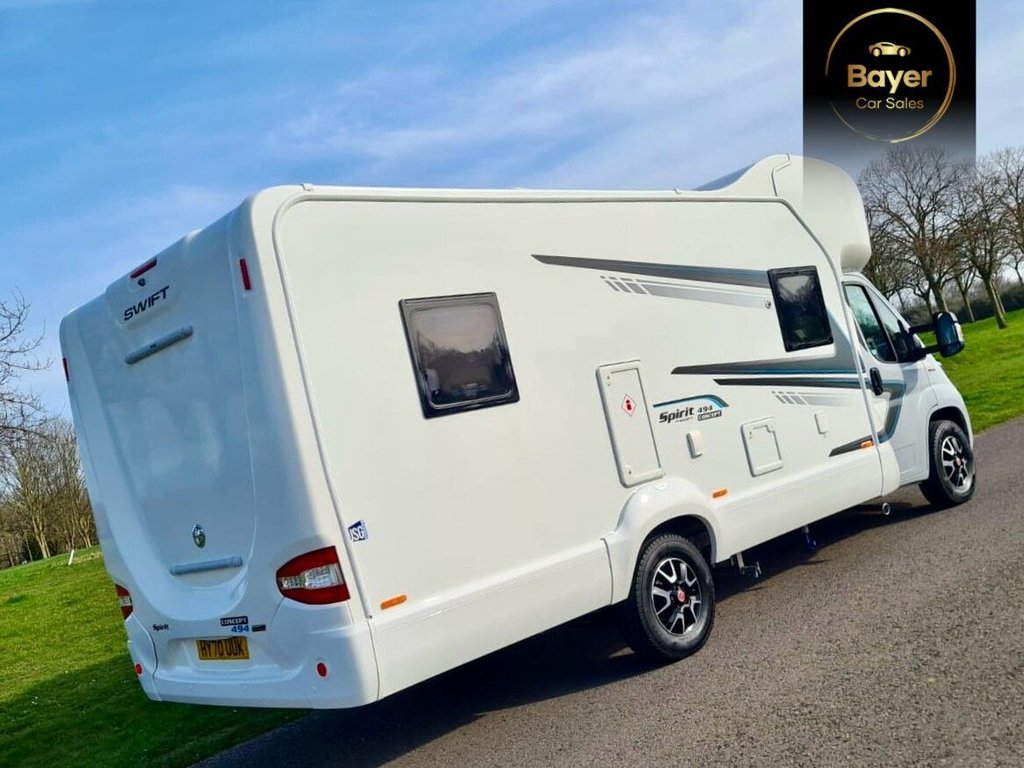 USED 2020 70 FIAT SWIFT Spirit 494 Concept 4 Berth FINANCE AVAILABLE