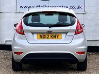 USED 2012 12 FORD FIESTA 1.2 ZETEC 5d 81 BHP www.suffolkcarcentre.co.uk - Located at Lowestoft