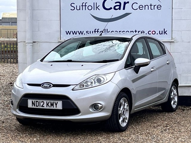 2012 12 Ford Fiesta 1.2 ZETEC 5d 81 BHP