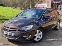 USED 2014 14 VAUXHALL ASTRA 2.0 SRI CDTI S/S 5d 163 BHP LOW MILES........STUNNING COLOUR