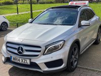 USED 2014 14 MERCEDES-BENZ GLA-CLASS 2.1 GLA200 CDI AMG LINE PREMIUM PLUS 5d 136 BHP *  MEGA MEGA SPEC *   PAN ROOF