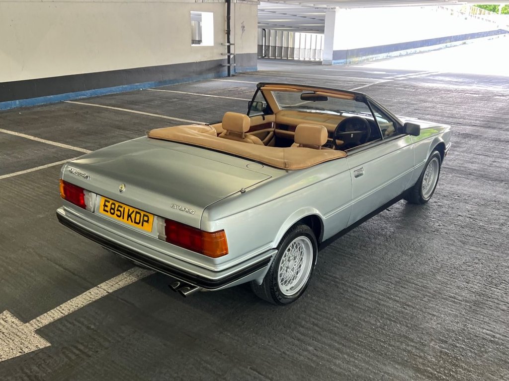 USED 1988 E MASERATI BI TURBO Spyder Zagato // 2d Convertible // V6 2.5 192 BHP // px swap 
