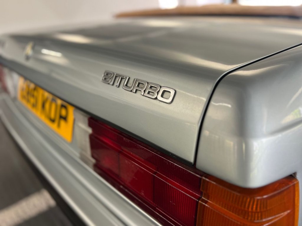 USED 1988 E MASERATI BI TURBO Spyder Zagato // 2d Convertible // V6 2.5 192 BHP // px swap 