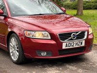 USED 2012 12 VOLVO V50 1.6 DRIVE SE LUX EDITION S/S 5d 113 BHP 