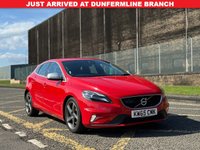 USED 2015 65 VOLVO V40 2.0 T3 R-DESIGN NAV 5d 150 BHP FRONT HEATED SEATS +   ADAPTIVE CRUISE CONTROL +   DUAL ZONE CLIMATE CONTROL +   TRACTION CONTROL +   ELEGANCE/ECO/PERFORMANCE THEMES +   CUSTOMIZABLE SPEEDOMETER +   BLUETOOTH CONNECTION +   SAT NAVIGATION +   USB CONNECTIVITY +   LANE ASSIST +   PARKING AID +   VOICE COMMAND SYSTEM +   AUTO FOLDABLE SIDE MIRRORS +   ELECTRONIC ADJUSTABLE SIDE MIRRORS +   SPARE WHEEL +  17 INCH ALLOY WHEEL