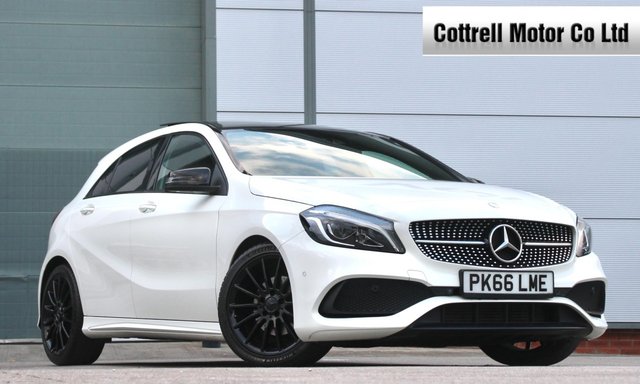 2016 66 Mercedes-Benz A-Class 2.1 A 200 D AMG LINE PREMIUM PLUS 5d 134 BHP [ NIGHT PACK ]