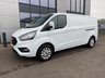 USED 2023 23 FORD TRANSIT CUSTOM 2.0 300 LIMITED L2 LWB 130PS REAR CAMERA EURO 6 L2 LWB REAR CAMERA AIR CON