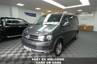 USED 2019 19 VOLKSWAGEN TRANSPORTER 2.0 T32 TDI KOMBI HIGHLINE BMT AIR CON REAR TAILGATE 1 OWNER FULL SERVICE HISTORY 5 SEATS WITH AIR CON