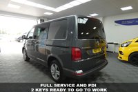USED 2019 19 VOLKSWAGEN TRANSPORTER 2.0 T32 TDI KOMBI HIGHLINE BMT AIR CON REAR TAILGATE 1 OWNER FULL SERVICE HISTORY 5 SEATS WITH AIR CON
