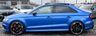 USED 2019 19 AUDI RS3 SALOON 2.5 RS 3 TFSI QUATTRO AUDI SPORT EDITION 4d 395 BHP PAN ROOF+ARA BLUE