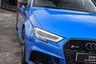 USED 2019 19 AUDI RS3 SALOON 2.5 RS 3 TFSI QUATTRO AUDI SPORT EDITION 4d 395 BHP PAN ROOF+ARA BLUE