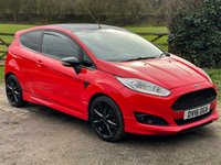 USED 2016 16 FORD FIESTA 1.0 ZETEC S RED EDITION 3d 139 BHP VERY CLEAN EXAMPLE