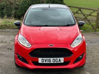 USED 2016 16 FORD FIESTA 1.0 ZETEC S RED EDITION 3d 139 BHP VERY CLEAN EXAMPLE