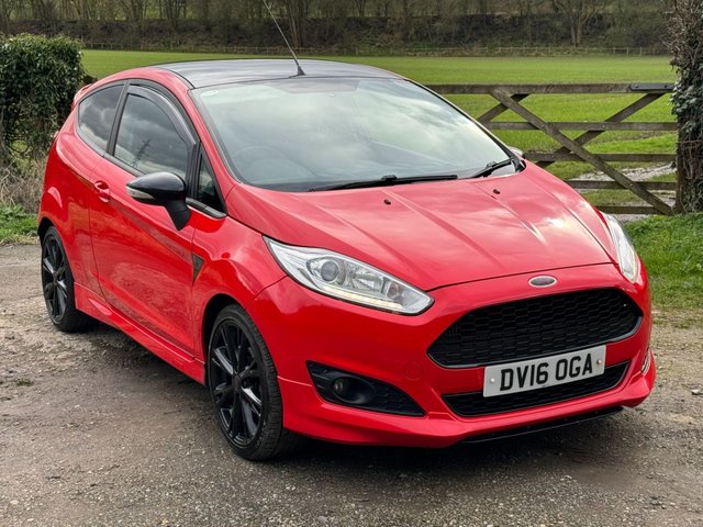 2016 16 Ford Fiesta 1.0 ZETEC S RED EDITION 3d 139 BHP