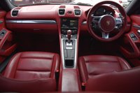 USED 2014 64 PORSCHE CAYMAN 2.7 24V PDK 2d 275 BHP ULEZ FREE | 1 FORMER KEEPER | HUGE SPEC | CARRERA WHEELS | REVERSING CAMERA | RED NATURAL LEATHER | FSH |