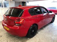 USED 2013 L BMW 1 SERIES 1.6 116D EFFICIENTDYNAMICS BUSINESS 5d 114 BHP POWER BOOT+NAV+&pound;0 ROAD TAX+BLACK ALLOYS+BUSINESS EDITION GREAT+DAB RADIO+FULL LEATHER HEATED SEATS+BLUETOOTH+HPI CLEAR