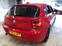 USED 2013 L BMW 1 SERIES 1.6 116D EFFICIENTDYNAMICS BUSINESS 5d 114 BHP POWER BOOT+NAV+&pound;0 ROAD TAX+BLACK ALLOYS+BUSINESS EDITION GREAT+DAB RADIO+FULL LEATHER HEATED SEATS+BLUETOOTH+HPI CLEAR
