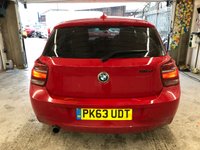 USED 2013 L BMW 1 SERIES 1.6 116D EFFICIENTDYNAMICS BUSINESS 5d 114 BHP POWER BOOT+NAV+&pound;0 ROAD TAX+BLACK ALLOYS+BUSINESS EDITION GREAT+DAB RADIO+FULL LEATHER HEATED SEATS+BLUETOOTH+HPI CLEAR