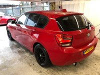 USED 2013 L BMW 1 SERIES 1.6 116D EFFICIENTDYNAMICS BUSINESS 5d 114 BHP POWER BOOT+NAV+&pound;0 ROAD TAX+BLACK ALLOYS+BUSINESS EDITION GREAT+DAB RADIO+FULL LEATHER HEATED SEATS+BLUETOOTH+HPI CLEAR