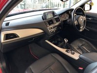 USED 2013 L BMW 1 SERIES 1.6 116D EFFICIENTDYNAMICS BUSINESS 5d 114 BHP POWER BOOT+NAV+&pound;0 ROAD TAX+BLACK ALLOYS+BUSINESS EDITION GREAT+DAB RADIO+FULL LEATHER HEATED SEATS+BLUETOOTH+HPI CLEAR