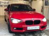 USED 2013 L BMW 1 SERIES 1.6 116D EFFICIENTDYNAMICS BUSINESS 5d 114 BHP POWER BOOT+NAV+&pound;0 ROAD TAX+BLACK ALLOYS+BUSINESS EDITION GREAT+DAB RADIO+FULL LEATHER HEATED SEATS+BLUETOOTH+HPI CLEAR